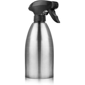 imageAccmor Olive Oil Sprayer Vinegar Sprayer Dispenser Safety Exquisitely Stainless Steel Container Seasoning Kitchenware Tools for BBQ Cooking Frying and Grilling 17oz 500ML