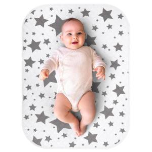 imageAccmor Portable Diaper Changing Pad Waterproof Baby Changing Mat Foldable Portable Travel Changing Pads for Baby BlackStarLare 27x 20