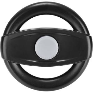 imageAccmor Stroller Steering Wheel Toy Pretend Driving Simulated Steering Wheel for Baby Stroller Shopping Carts Universal Detachable Funny Stroller Shopping Carts Toy Attachment AccessoriesBlack