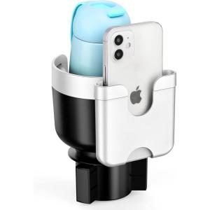 imageAccmor Universal Car Cup Holder Expander Adapter with Adjustable Base 2in1 Car Cup Holder Expander Organizer Compatible with Hydro Flasks 3240oz Yeti 14243646oz Large Bottles in 22quot 39quot