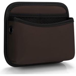 imageAccmor Universal Car Side Pocket Organizer PU Leather Car Pocket Pouch for Car Seat Door Window Console Multifunctional Car Organizer Accessories for Phone Sunglasses Keys Cards blackbrown
