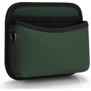 imageAccmor Universal Car Side Pocket Organizer PU Leather Car Pocket Pouch for Car Seat Door Window Console Multifunctional Car Organizer Accessories for Phone Sunglasses Keys Cards blackgreen