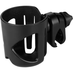 imageAccmor Universal Cup Holder Stroller Cup Holder 360 Rotatable Large Caliber Designed Bottle Holder for Stroller Bike Wheelchair Walker Scooter BlackBlack