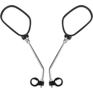 imageBike Rearview Mirrors Adjustable Rotatable Handlebars Glass Bicycle Mirrors360 Rotation Rearview Mirror for Mountain Bike Bicycle