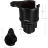 imageAccmor Universal Car Cup Holder Expander Adapter with Adjustable Base Car Cup Holder Expander OrganizerWater Bottle Holders for Automobile
