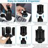 imageAccmor Universal Car Cup Holder Expander Adapter with Adjustable Base Upgraded Car Cup Holder Expander Compatible with Yeti Hydro Flasks Camelbak Nalgene Fits Less Than 551quot Large Bottles ampamp Mugs
