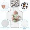 imageAccmor Portable Diaper Changing Pad Waterproof Baby Changing Mat Foldable Travel Diaper Changing Pads for BabyLeopard print