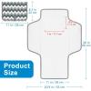 imageAccmor Portable Diaper Changing Pad Waterproof Baby Changing Mat Foldable Travel Diaper Changing Pads for BabyWave