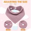 imageAccmor 2pcs Formula Dispenser Container On The Go  10pcs Muslin Baby Bibs Baby Bandana Drool Bibs for Teething and Drooling