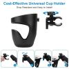 imageAccmor Stroller Cup Holder Universal Cup Holder for Uppababy Nuna Doona Strollers 360 Rotatable Large Caliber Drinks Holder for Stroller Bike Wheelchair Walker Scooter