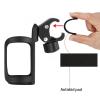 imageAccmor Stroller Cup Holder with Phone Holder Foldable Universal Cup Holder 360  Rotatable Bottle Holder for Stroller Bike Wheelchair Walker ScooterBlack2pc