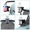 imageAccmor Stroller Cup Holder with Phone Holder Foldable Universal Cup Holder 360  Rotatable Bottle Holder for Stroller Bike Wheelchair Walker ScooterFoldable