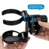 imageAccmor Stroller Cup Holder with Phone Holder Foldable Universal Cup Holder 360  Rotatable Bottle Holder for Stroller Bike Wheelchair Walker ScooterFoldable