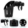 imageAccmor Universal Cup Holder Stroller Cup Holder with Phone Holder 360 Rotatable Large Caliber Designed Bottle Holder for Stroller Bike Wheelchair Walker ScooterLarge Clamp4 Opening