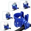 imageAccmor Universal Cup Holder Stroller Cup Holder with Phone Holder 360 Rotatable Large Caliber Designed Bottle Holder for Stroller Bike Wheelchair Walker ScooterBlueCup Phone Holder