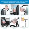 imageAccmor Universal Cup Holder Stroller Cup Holder with Phone Holder 360 Rotatable Large Caliber Designed Bottle Holder for Stroller Bike Wheelchair Walker ScooterPinkCup Phone Holder