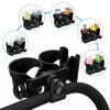 imageAccmor Universal Cup Holder Stroller Cup Holder with Phone Holder 360 Rotatable Large Caliber Designed Bottle Holder for Stroller Bike Wheelchair Walker ScooterDouble HolderPhone Holder