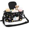 imageAccmor Universal Stroller Organizer with Insulated Cup Holder and Shoulder Strap Stroller Bag Caddy Organizer Stroller Accessories for Uppababy Baby Jogger Nuna Doona Britax StrollersSpace