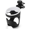 imageAccmor Stroller Cup Holder Universal Cup Holder for Uppababy Nuna Doona Strollers 360 Rotatable Large Caliber Drinks Holder for Stroller Bike Wheelchair Walker Scooter
