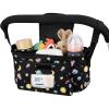 imageAccmor Universal Stroller Organizer with Insulated Cup Holder and Shoulder Strap Stroller Bag Caddy Organizer Stroller Accessories for Uppababy Baby Jogger Nuna Doona Britax StrollersSpace