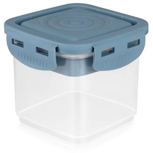 imageAccmor Formula Dispenser On The Go Formula Container to Go Portable Milk Powder Kids Snack Container with Scoop for Infant Toddler Travel Outdoor PicnicBlue