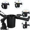 imageAccmor Bike Cup Holder Bike Water Bottle Holders Universal Bar Drink Cup Can Holder for Bicycles Motorcycles Scooters BlackBlack
