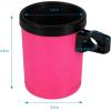 imageAccmor Bike Cup Holder Bike Water Bottle Holders Universal Bar Drink Cup Can Holder for Bicycles Motorcycles Scooters BlackBlack Pink