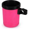 imageAccmor Bike Cup Holder Bike Water Bottle Holders Universal Bar Drink Cup Can Holder for Bicycles Motorcycles Scooters BlackBlack Pink
