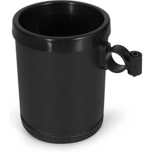 imageAccmor Bike Cup Holder Bike Water Bottle Holders Universal Bar Drink Cup Can Holder for Bicycles Motorcycles Scooters BlackBlack