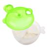 imageAccmor Baby Formula Dispenser for OnTheGo Feedings ThreeCompartment NonSpill Formula Container to Go Snack Milk Powder Dispenser for Traveling with Infant Toddler Pink 2 PackGreen