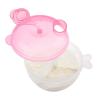 imageAccmor Baby Formula Dispenser for OnTheGo Feedings ThreeCompartment NonSpill Formula Container to Go Snack Milk Powder Dispenser for Traveling with Infant Toddler Pink 2 PackPink