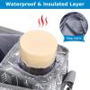 imageAccmor Universal Stroller Organizer with Insulated Cup Holder and Shoulder Strap Stroller Caddy Bag Stroller Cup Holder Attachment for Uppababy Baby Jogger Britax Strollers BlackArrow