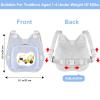 imageAccmor Toddler Harness Leash Cute Excavator Child Walking Harness Tether Wristband Assistant Strap Belt Protector for Baby Boys Collapsible Kids Leash  Anti Lost Wrist Link for Outdoor Travel BlackLight Blue