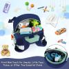 imageAccmor Toddler Leash Backpack Cute Excavator Child Bag Harness with Anti Lost Wrist Link Kid Walking Back Pack Mini Rucksack with Restraints Hand Strap Tether for Baby Boys Outdoor TravelingBlueGreen