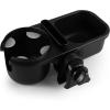imageAccmor Stroller Cup Holder Bike Cup Holder Universal Cup Phone Holder for Uppababy Nuna Doona Strollers Cup Holder for Stroller Bike Wheelchair WalkerTray3 in1Black