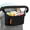 imageAccmor Universal Stroller Cup Holder Stroller Organizer Bundle Set Universal Cup Holder and Organizer for Uppababy Nuna Doona Strollers