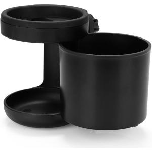 imageAccmor Stroller Cup Holder Bike Cup Holder Universal Cup Phone Holder for Uppababy Nuna Doona Strollers Cup Holder for Stroller Bike Wheelchair WalkerExpandableCup Snack Holder