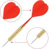 imageAccmor 18 Pack Steel Tip Darts 18 Grams Metal Tip Dart Set Darts Metal Tip Set Metal Darts for Dartboard18