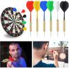 imageAccmor 18 Pack Steel Tip Darts 18 Grams Metal Tip Dart Set Darts Metal Tip Set Metal Darts for Dartboard18