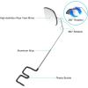 imageAccmor 2pcs Bike Eyeglass Mirror 360 Degree Adjustable Bicycle Cycling Rear View Wide Angle Mirror Riding Accessories1