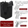 imageAccmor Ankle Holster for Concealed Carry Elastic Deep Concealment Leg Holsters with Magazine PocketPouch for Men and Women Right ampamp Left Hand Draw2
