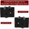 imageAccmor Ankle Holster for Concealed Carry Elastic Deep Concealment Leg Holsters with Magazine PocketPouch for Men and Women Right ampamp Left Hand Draw2