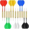 imageAccmor 18 Pack Steel Tip Darts 18 Grams Metal Tip Dart Set Darts Metal Tip Set Metal Darts for Dartboard12