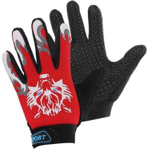 imageAccmor Kids Fishing Gloves Kids Sport Gloves Kids Cycling Gloves Children Full Finger Gloves for Cycling Camping Fishing Parkour Outdoor Sports