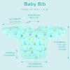 imageAccmor 3 Pack Long Sleeve Bibs Baby Smock Waterproof Sleeved Bib Smock for Baby Toddler 636 MonthsLight Blue DinosaurGrey ConstructionGreen Owl