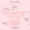 imageAccmor 3 Pack Long Sleeve Bibs Baby Smock Waterproof Sleeved Bib Smock for Baby Toddler 636 MonthsLight Pink UnicornPurple DinosaurGreen Owl