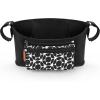 imageAccmor Universal Stroller Organizer with Detachable Phone Bag and Diaper Pocket Stroller Bag Caddy Organizer Stroller Accessories for Uppababy Baby Jogger Nuna Doona Britax StrollersBlack Circle