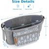 imageAccmor Universal Stroller Organizer with Detachable Phone Bag and Diaper Pocket Stroller Bag Caddy Organizer Stroller Accessories for Uppababy Baby Jogger Nuna Doona Britax StrollersArrow