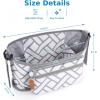 imageAccmor Universal Stroller Organizer with Detachable Phone Bag and Diaper Pocket Stroller Bag Caddy Organizer Stroller Accessories for Uppababy Baby Jogger Nuna Doona Britax StrollersCheck