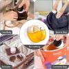 imageAccmor 10 Pcs Plastic Container Jars with Lids 0851135172 OZ 5 Size Leak Proof Cosmetic Jars with Inner Liners amp Mini Spatulas Reusable Round Widemouth Makeup Sample Container Travel StorageWhite